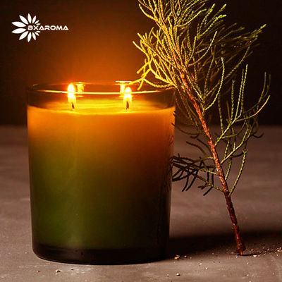 ODMのアロマセラピーの香りによってかぎつけられる蝋燭レモン丸型の習慣